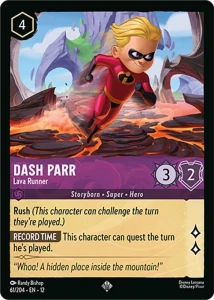 Disney Lorcana: Dash Parr - Lava Runner (12WIL)