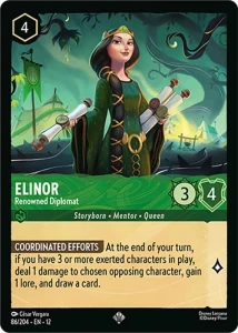 Disney Lorcana: Elinor - Renowned Diplomat (12WIL)