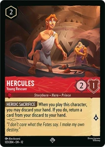 Disney Lorcana: Hercules - Young Rescuer (12WIL)