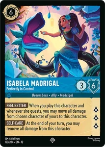 Disney Lorcana: Isabela Madrigal - Perfectly in Control (12WIL)