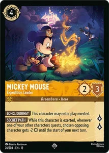 Disney Lorcana: Mickey Mouse - Expedition Leader (12WIL)