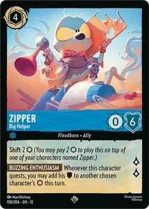 Disney Lorcana: Zipper - Big Helper (12WIL)
