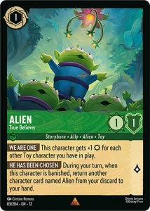 Disney Lorcana: Alien - True Believer (12WIL)