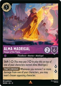 Disney Lorcana: Alma Madrigal - Keeper of the Flame (12WIL)