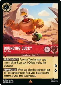 Disney Lorcana: Bouncing Ducky - Sid's Toy (12WIL)
