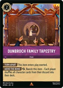 Disney Lorcana: DunBroch Family Tapestry (12WIL)