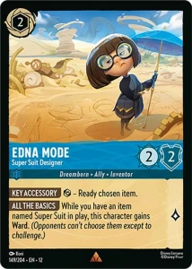 Disney Lorcana: Edna Mode - Super Suit Designer (12WIL)