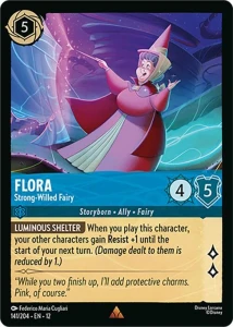 Disney Lorcana: Flora - Strong-Willed Fairy (12WIL)