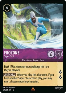 Disney Lorcana: Frozone - Super Cool (12WIL)