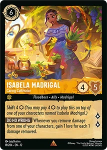 Disney Lorcana: Isabela Madrigal - Caring Cultivator (12WIL)
