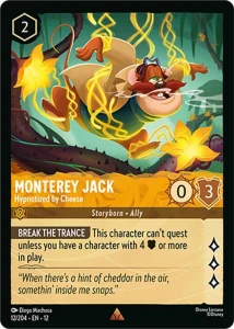 Disney Lorcana: Monterey Jack - Hypnotized by Cheese (12WIL)