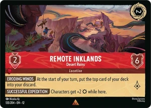 Disney Lorcana: Remote Inklands - Desert Ruins (12WIL)