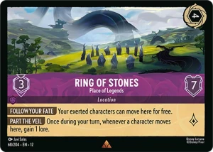 Disney Lorcana: Ring of Stones - Place of Legends (12WIL)