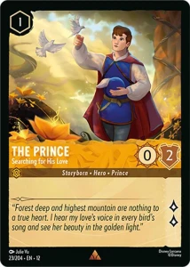 Disney Lorcana: The Prince - Searching for His Love (12WIL)