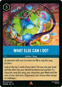 Disney Lorcana: What Else Can I Do? (12WIL)