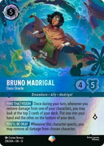 Disney Lorcana: Bruno Madrigal - Oasis Oracle (Epic) (12WIL)