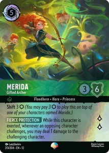 Disney Lorcana: Merida - Gifted Archer (Epic) (12WIL)
