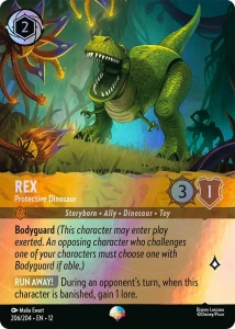 Disney Lorcana: Rex - Protective Dinosaur (Epic) (12WIL)