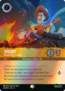 Disney Lorcana: Woody - Waiting for a Friend (Epic) (12WIL)