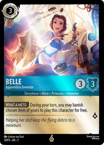 Disney Lorcana: Belle - Apprentice Inventor (PR3)