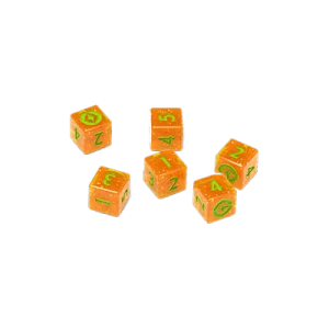 Disney Lorcana: Kości Wilds Unknown Dice Set (6 szt.)