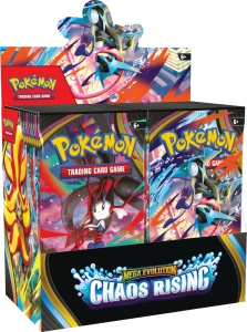 Pokémon TCG: Mega Evolution - Chaos Rising - Booster Box Display
