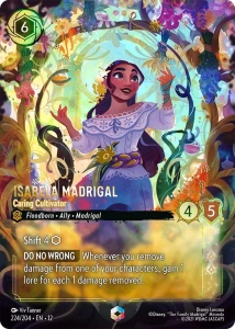 Disney Lorcana: Isabela Madrigal - Caring Cultivator (ENCH) (12WIL)