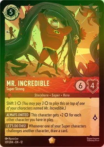 Disney Lorcana: Mr. Incredible - Super Strong (Foil) (12WIL)