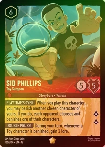 Disney Lorcana: Sid Phillips - Toy Surgeon (Foil) (12WIL)