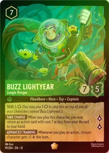 Disney Lorcana: Buzz Lightyear - Jungle Ranger (Foil) (12WIL)