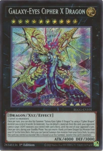 Yu-Gi-Oh! TCG: Galaxy-Eyes Cipher X Dragon (BLGG)