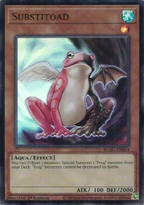 Yu-Gi-Oh! TCG: Substitoad (BLGG)