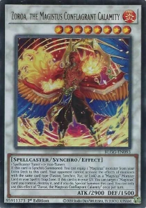 Yu-Gi-Oh! TCG: Zoroa, the Magistus Conflagrant Calamity (BLGG)
