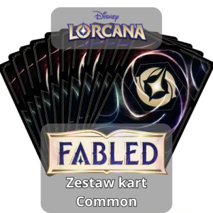 Disney Lorcana: Zestaw kart Fabled - Common (9FAB)