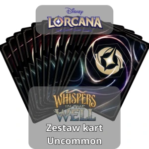 Disney Lorcana: Zestaw kart Whispers in the Well - Uncommon (10WHI)