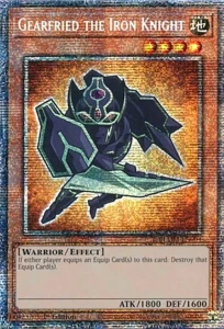 Yu-Gi-Oh! TCG: Gearfried the Iron Knight (Starlight Rare) (BLMM)