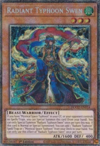 Yu-Gi-Oh! TCG: Radiant Typhoon Swen (Starlight Rare) (DOOD)