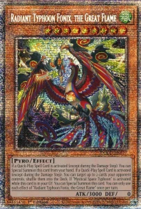 Yu-Gi-Oh! TCG: Radiant Typhoon Fonix, the Great Flame (Starlight Rare) (DOOD)
