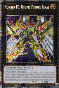 Yu-Gi-Oh! TCG: Number F0: Utopic Future Zexal (Starlight Rare) (DUAD)