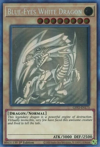 Yu-Gi-Oh! TCG: Blue-Eyes White Dragon (Ghost Rare) (GFP2)