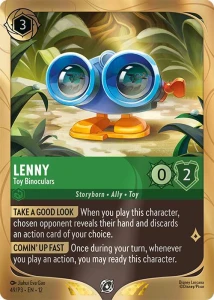 Disney Lorcana: Lenny - Toy Binoculars (PR3)