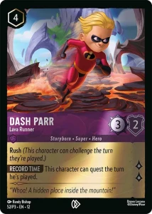 Disney Lorcana: Dash Parr - Lava Runner (PR3)