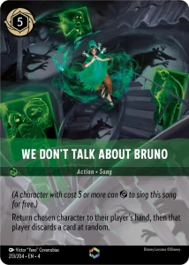 Disney Lorcana: We Don't Talk About Bruno (ENCH) (4URS)
