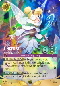 Disney Lorcana: Tinker Bell - Snowflake Collector (PR3)