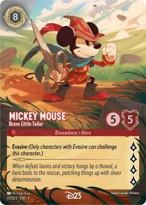 Disney Lorcana: Mickey Mouse - Brave Little Tailor (D23)