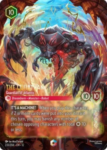 Disney Lorcana: The Leviathan - Guardian of Atlantis (ENCH) (10WIL)