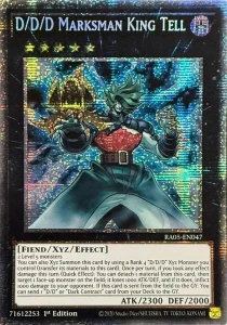 Yu-Gi-Oh! TCG: D/D/D Marksman King Tell (STAR) (RA05)