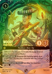 Disney Lorcana: Woody - Jungle Guide (PR3)