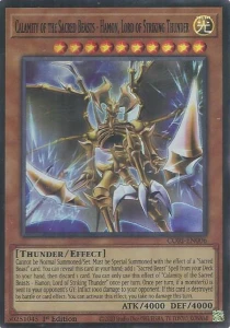 Yu-Gi-Oh! TCG: Calamity of the Sacred Beasts - Hamon, Lord of Striking Thunder (CORI)