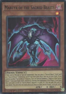 Yu-Gi-Oh! TCG: Martyr of the Sacred Beasts (CORI)